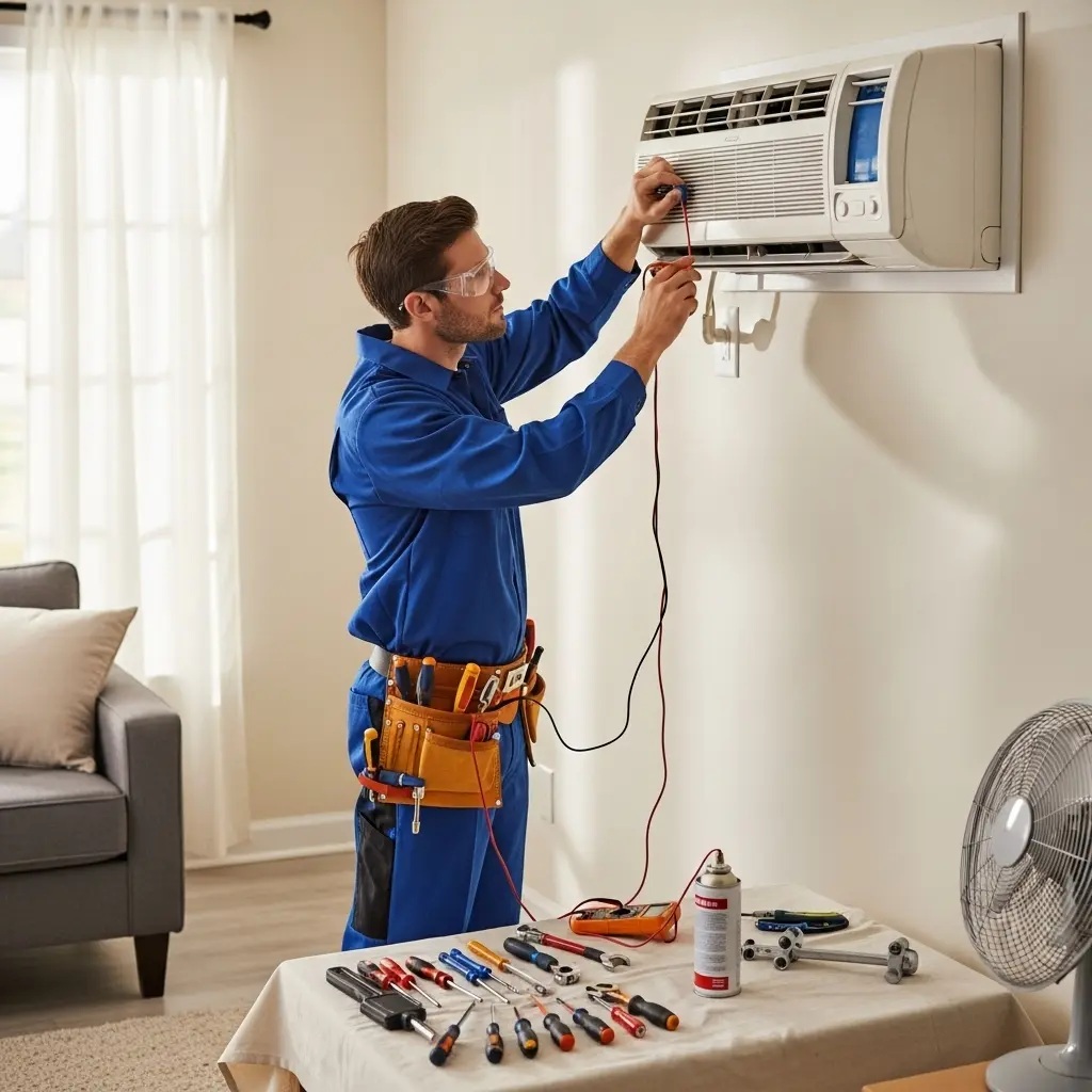 Ümraniye Grundig Grundig klima gaz dolumu ve bakım – Enerji verimliliği artırıldı. - Teknik servis örneği